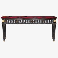 Napoleon III style sideboard table EUGNIEbeechmarblebeech base