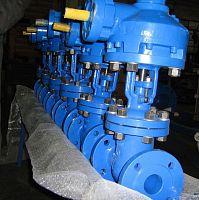 Cast steel valve GVMSgatewith handwheelpneumatically-operated