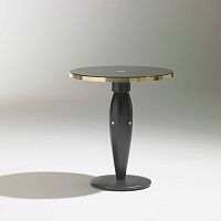Traditional pedestal table CAF MARLYwoodenwooden baseround