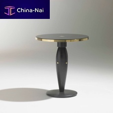 Traditional pedestal table CAF MARLYwoodenwooden baseround