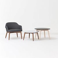 Contemporary coffee table SPYmarblebeechlacquered MDF