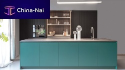 Contemporary kitchen 202301oakstained woodstainless steel