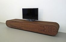 Contemporary TV cabinet PUREwalnut