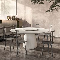 Contemporary table BOLDMDFconcreteconcrete base