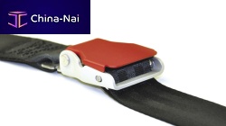 Aircraft cabin seat belt for passengers1 attachment point