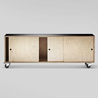 Contemporary sideboard plywoodbirchlinoleum
