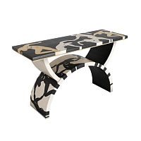 Art Deco style sideboard table RUMBAoakoak baserectangular
