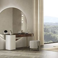 Contemporary dressing table PARISIENNEwoodenmetalcommercial
