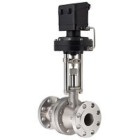 Sliding gate valve 8621 GS3pneumatically-operatedflow controlregulating