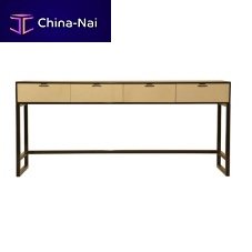 Contemporary sideboard table GEROwoodensteelrectangular