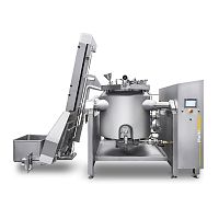 Steam industrial cooker multiKitCatvacuumbatchfor meat