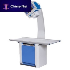 Veterinary X-ray table with tube stand HF400