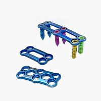 Cervical arthrodesis plate TruFit lockingtitanium1 level