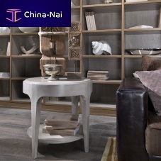 Traditional side table ART. DO2204lacquered woodlacquered wood baseround