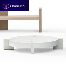 Contemporary coffee table DUCALEconcreteconcrete baserectangular
