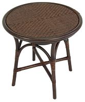 Traditional side table TS-006rattanroundhome