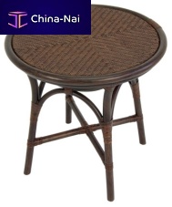 Traditional side table TS-006rattanroundhome