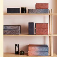 Cardboard storage box with lid