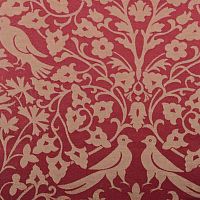 Upholstery fabric SILK TRADITIONS : AUDUBONfloral patternlinensilk