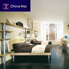 Single bed YOUNGcontemporarychild's unisexwith storage compartment