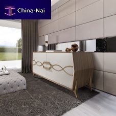 Contemporary sideboard AN 102Alacquered woodwith swing doors4-legged