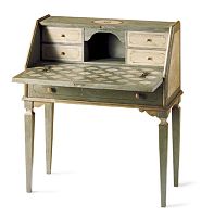 Classic secretary desk wooden
