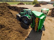 Windrow turner TBU 3P series