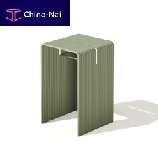 Contemporary high bar table Tubealuminumaluminum baserectangular