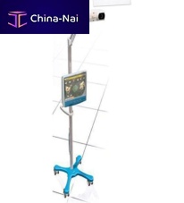 Knee prosthesis positioning surgical navigation system optical
