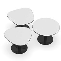 Contemporary table BLOOMplywoodbirchsteel