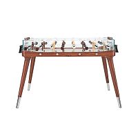 Contemporary foosball table 90� MINUTOhometempered glasschromed metal