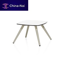 Contemporary coffee table AITAmetalHPLsquare