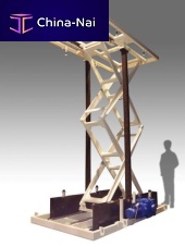 Scissors post lift ZSL/ZCL hydraulicelectromechanicalfor car