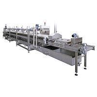 Immersion industrial cooker continuouspastastainless steel