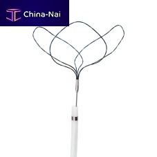 Thrombus extraction endoscopic basket Atrievehelical