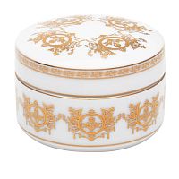 Porcelain storage box RITZ IMPERIALwith lid