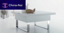 Contemporary table PICCOLOwoodensquaretransformable