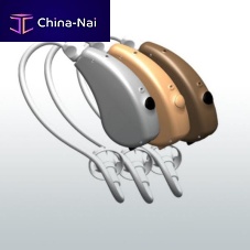 BTE open fit hearing aid Arro®noise reductionbeigebrown