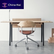 Free-standing desk FOURcontemporaryashstraight