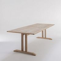 Contemporary dining table CAMBRIDGEteakwooden baserectangular