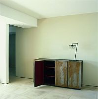 Contemporary sideboard TARNISHED STEELsteelbrown