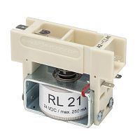High-voltage electromechanical relay RL 2124 VdcFastonhigh-frequency