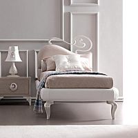Single bed MAYAclassicupholsteredfabric