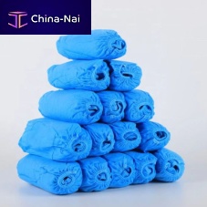 Laboratory medical shoe cover S201polyethylenedisposable