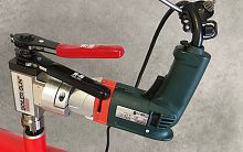 Pneumatic beveling machine BG22electricportablefor tubes