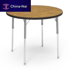 Contemporary table 4000 SERIESsteelhigh-pressure laminatesteel base