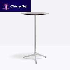 Contemporary high bar table YPSILON 4794woodenlaminatealuminum base
