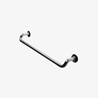 1-bar towel rack PTTB18wall-mountedbrasschromed metal