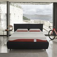 Double mattress REACTIVE pocket springmemorypolyester fiber