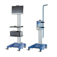 Computer-based urodynamic system Maestroon casterswith wireless connectionwith pelvic electromyography
